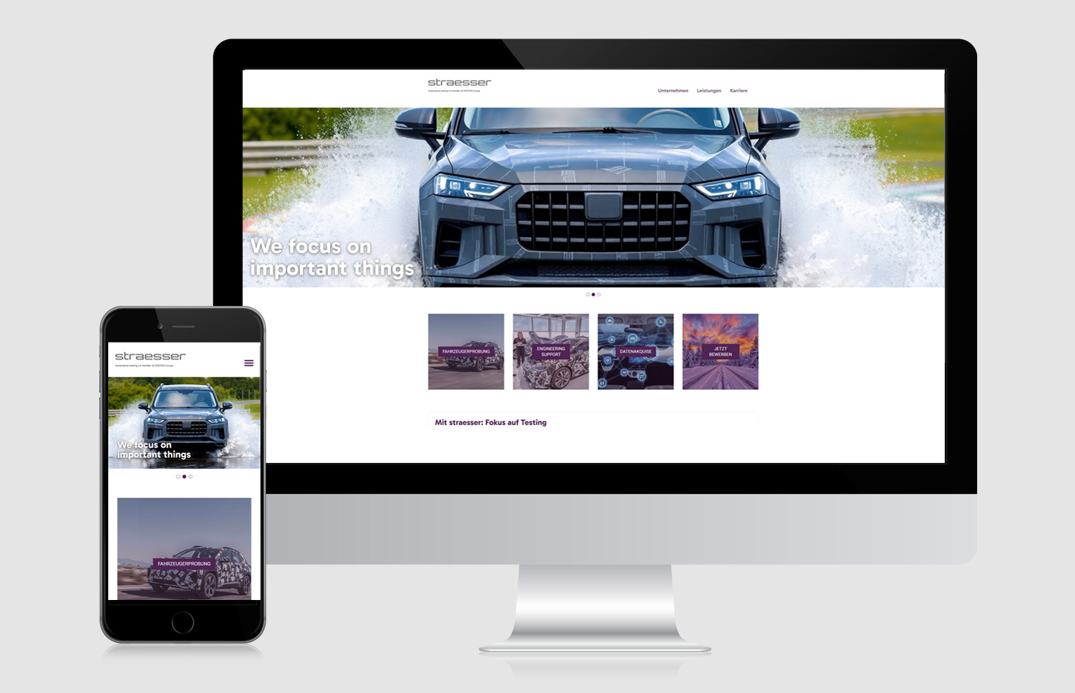 Webreferenz Straesser Automotive